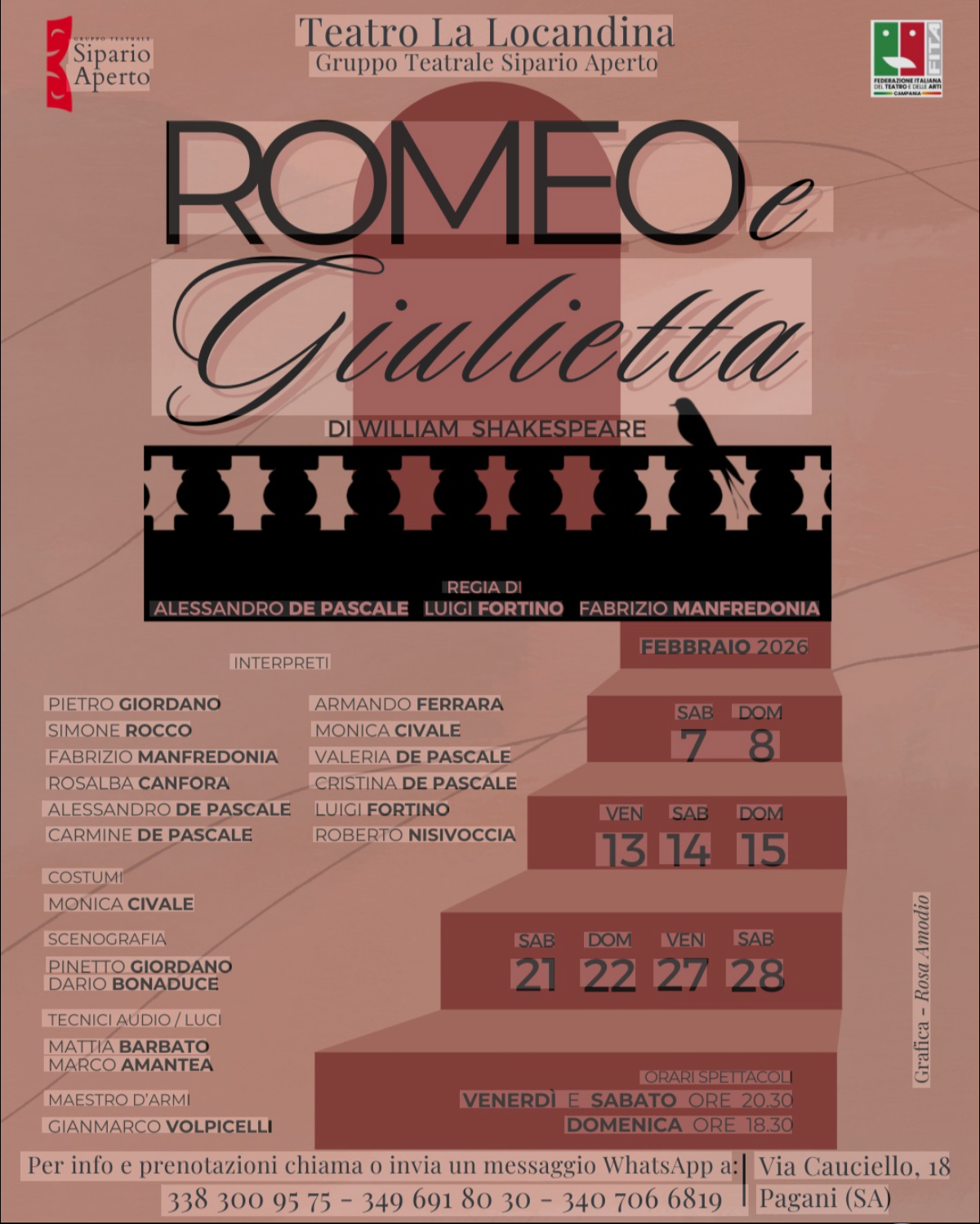 Dal teatro greco a Shakespeare: perché Romeo e Giulietta continua a parlarci anche a Pagani