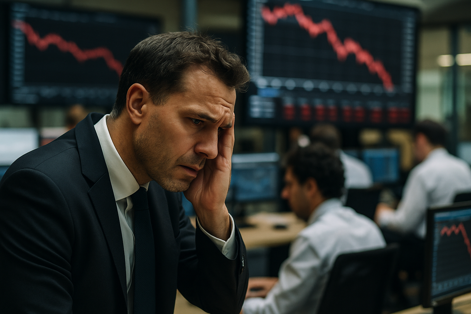 Crollo delle borse asiatiche trascina i mercati mondiali verso una giornata nera