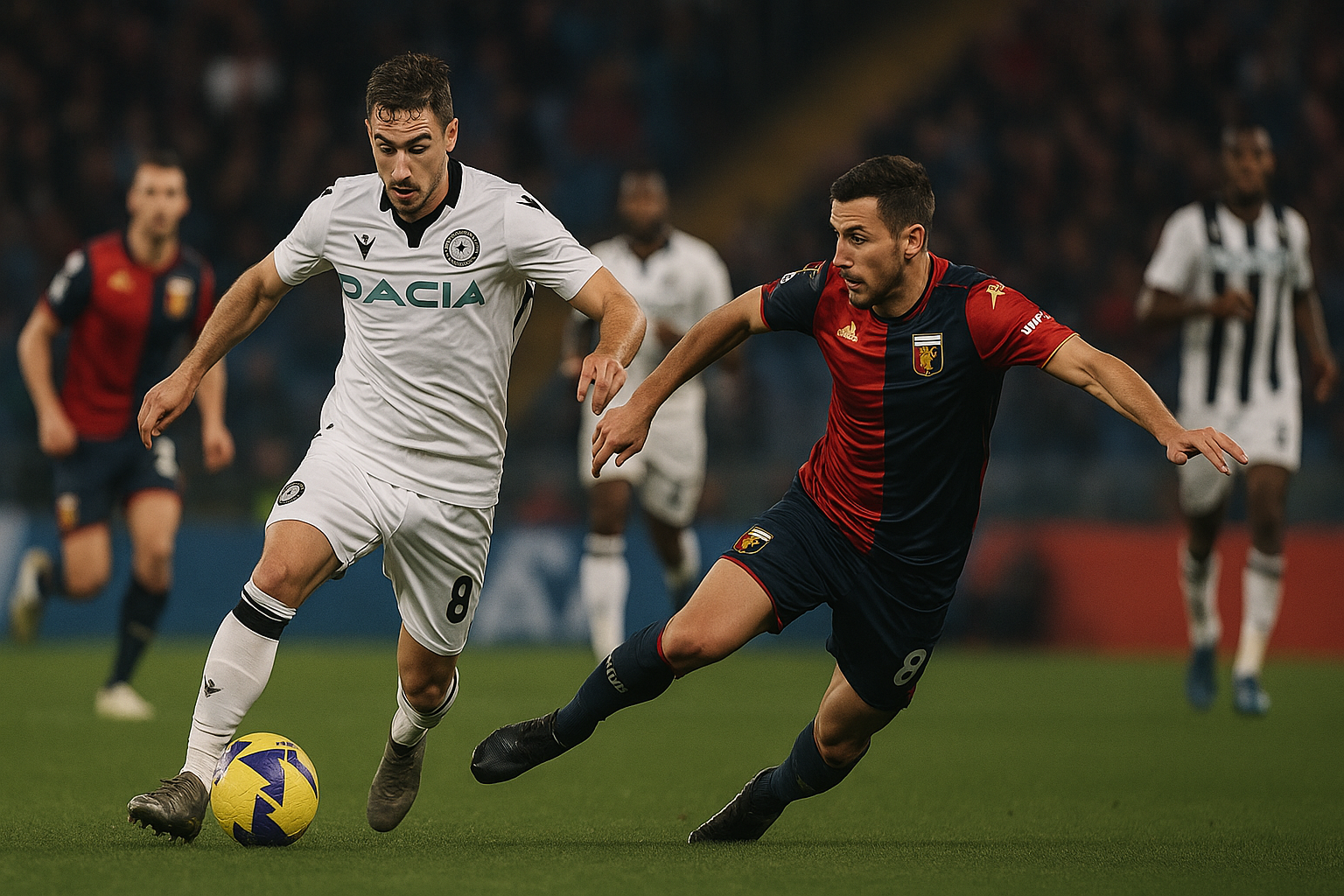 Udinese vince Genoa — Udinese vince 2-0 a Genova, friulani conquistano tre punti preziosi