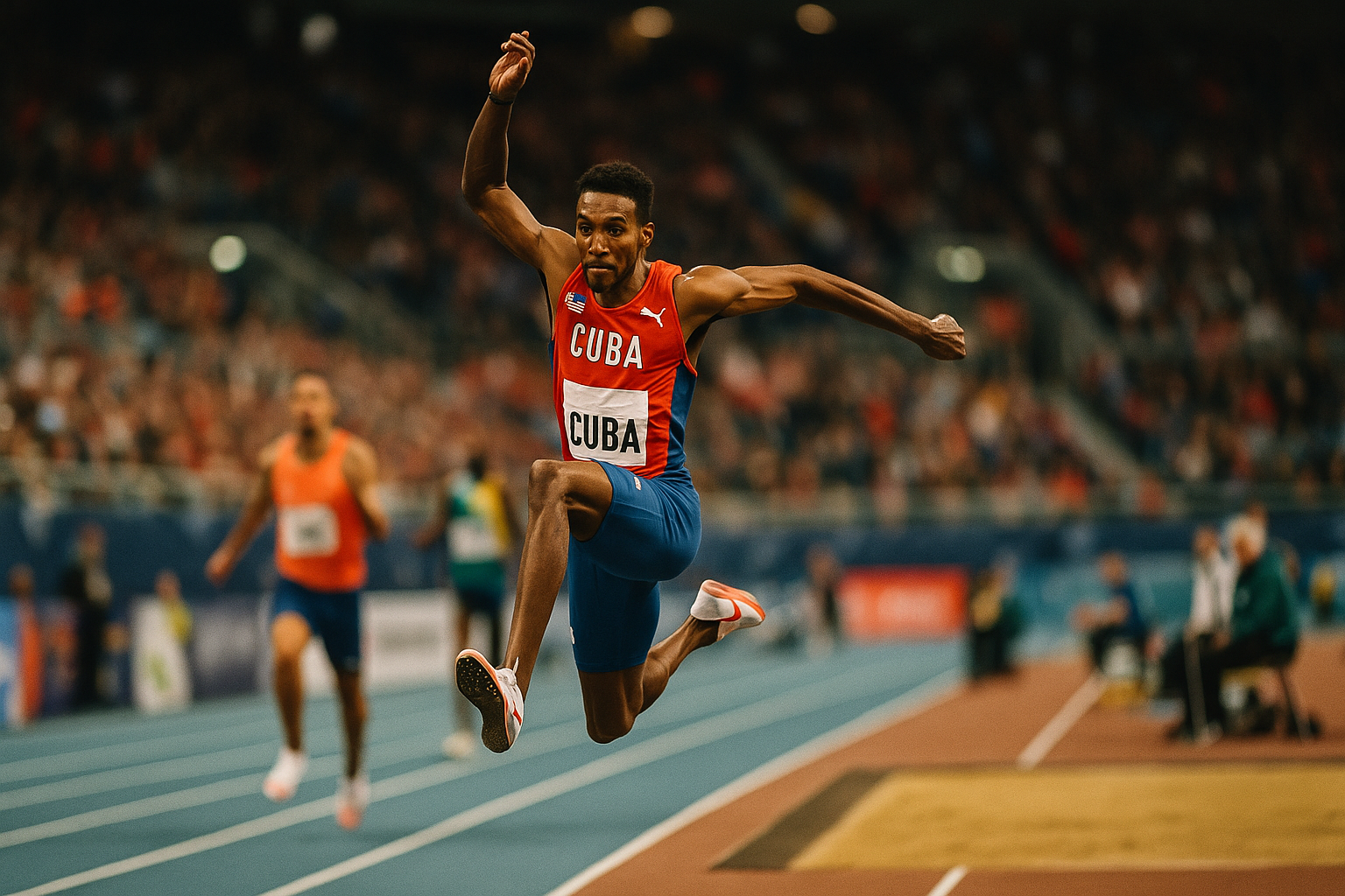 Diaz oro mondiale — Mondiali atletica indoor Torun: Diaz conquista l'oro mondiale nel triplo salto