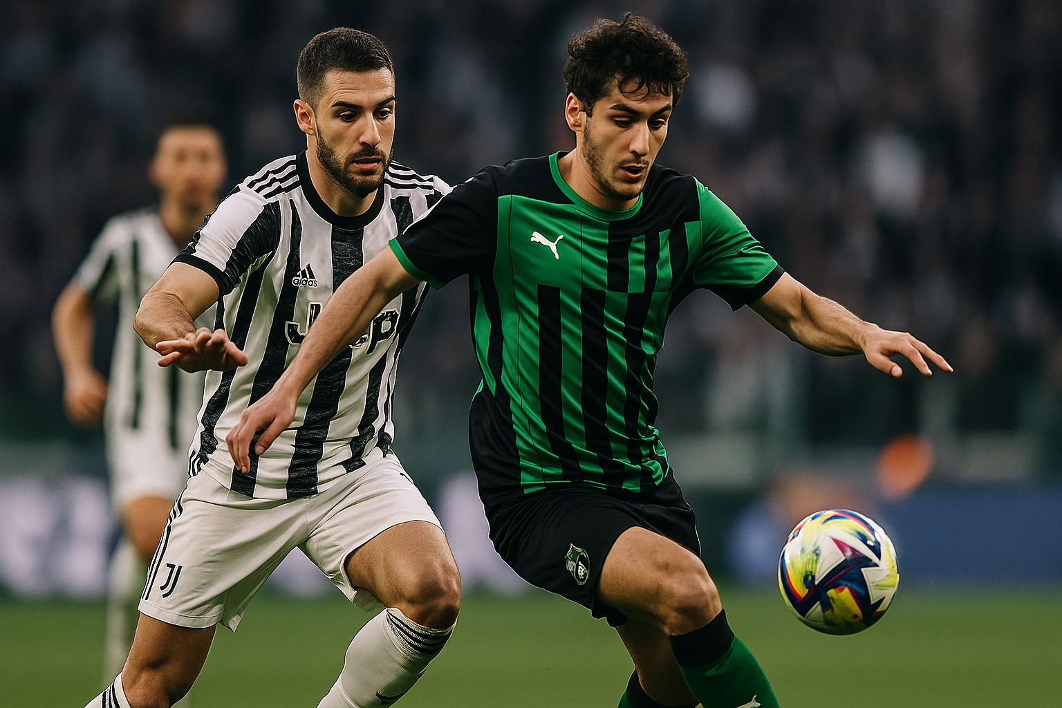 Juventus fermata in casa: pareggio 1-1 con il Sassuolo