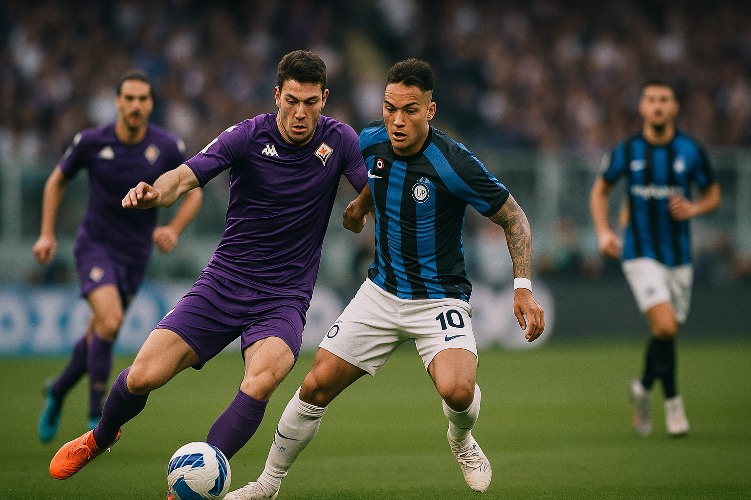 Fiorentina Inter — Pareggio al Franchi: la Viola ferma i nerazzurri sul pari