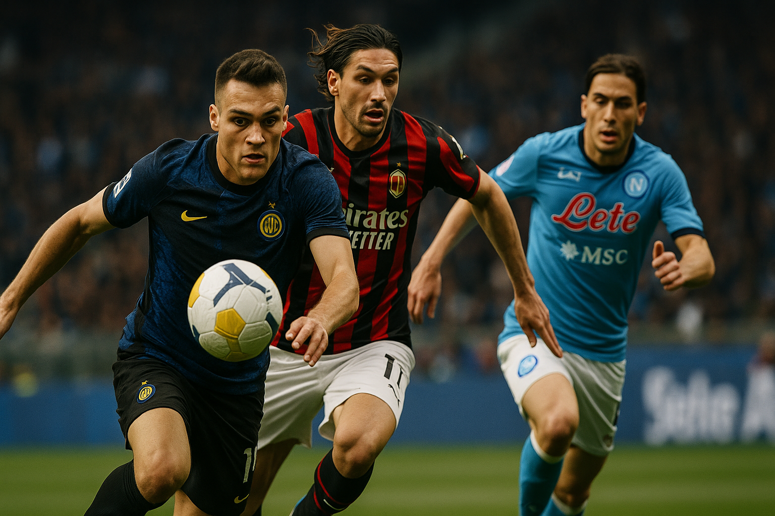 Serie A 30esima giornata: l'Inter rallenta ancora, Milan e Napoli si avvicinano