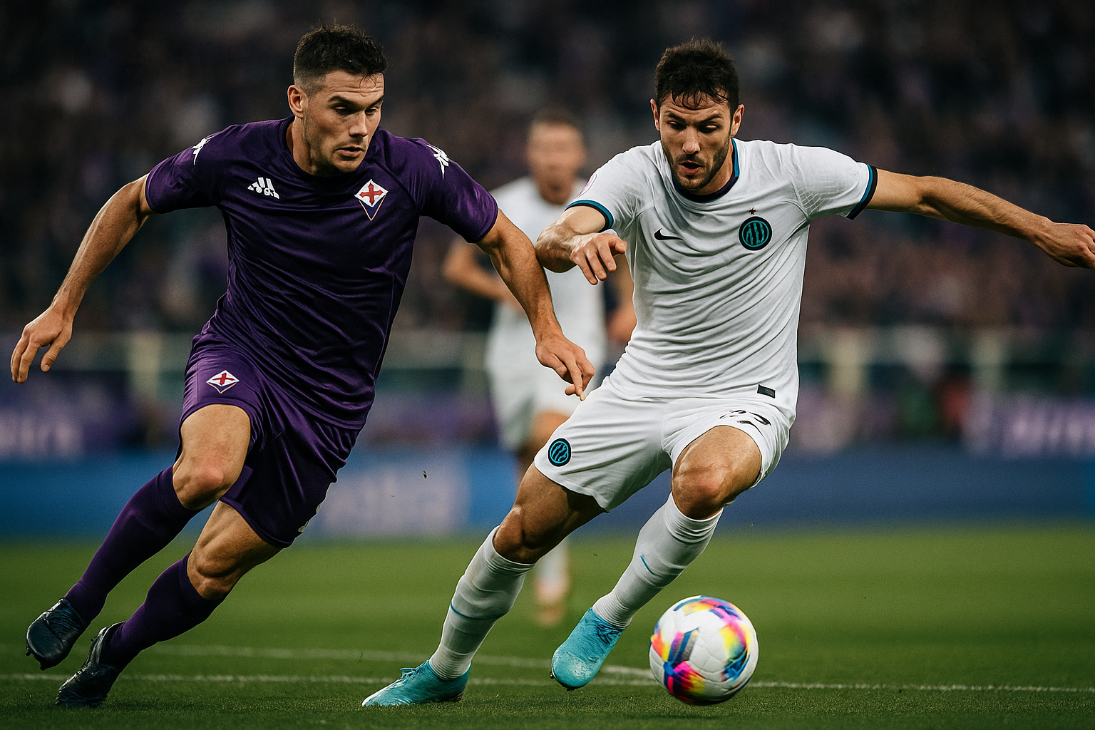 Fiorentina Inter 1-1 — Pareggio al Franchi: la Fiorentina ferma l'Inter sull'1-1