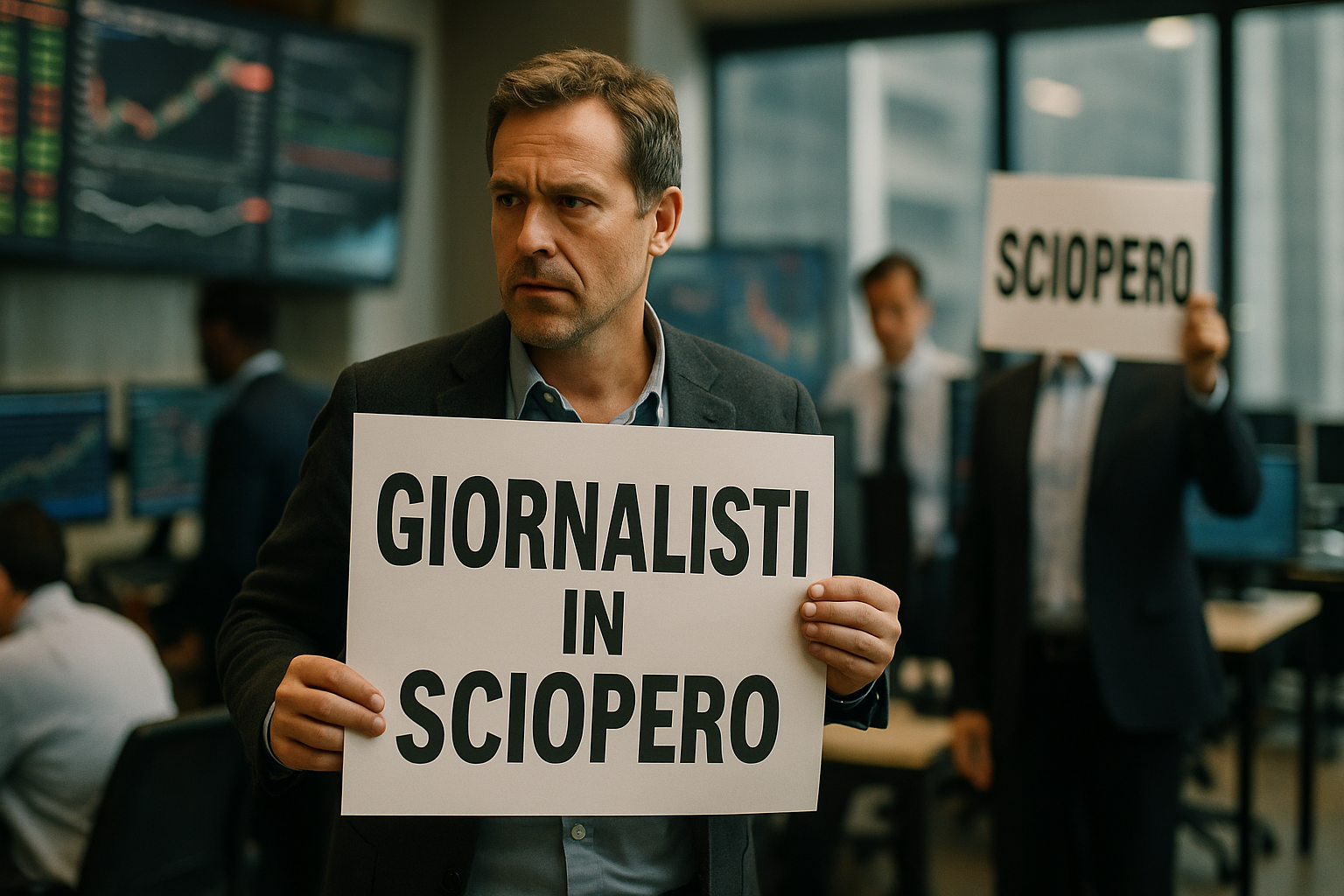 sciopero Citynews — Giornalisti Citynews in sciopero dopo taglio 21 posti di lavoro