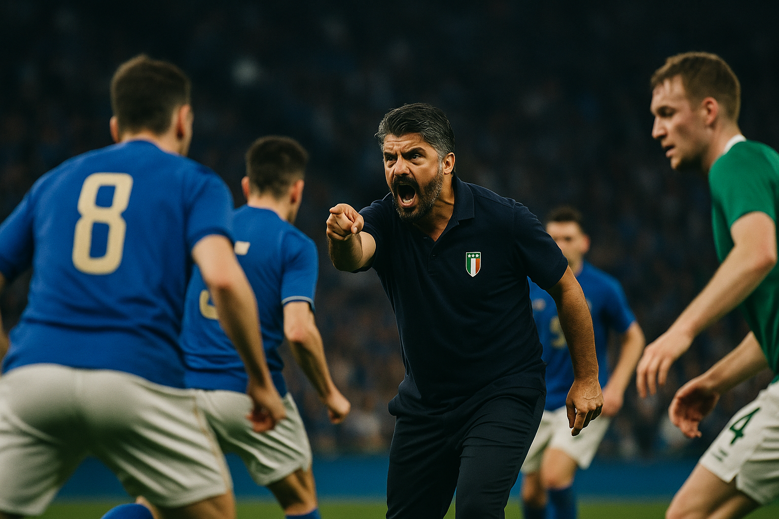 Mondiali Italia Irlanda del Nord — Mondiali 2026: Gattuso carica l'Italia prima della sfida contro l'Irlanda del Nord