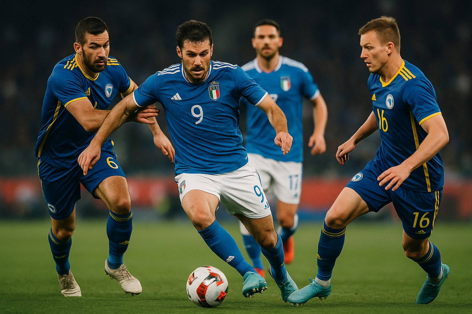 Azzurri playoff Mondiale — Azzurri verso la finale playoff: sfida cruciale contro la Bosnia per il Mondiale 2026