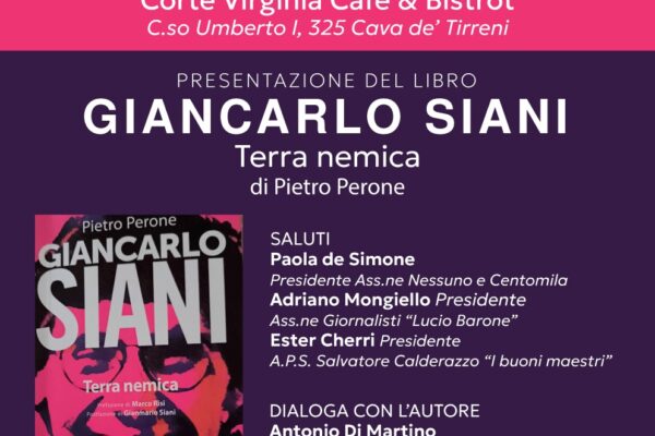 Giancarlo Siani: La Verità che Non Muore. Un Appuntamento Imperdibile a Cava de’ Tirreni