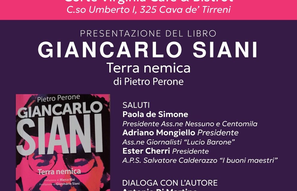 Giancarlo Siani: La Verità che Non Muore. Un Appuntamento Imperdibile a Cava de’ Tirreni