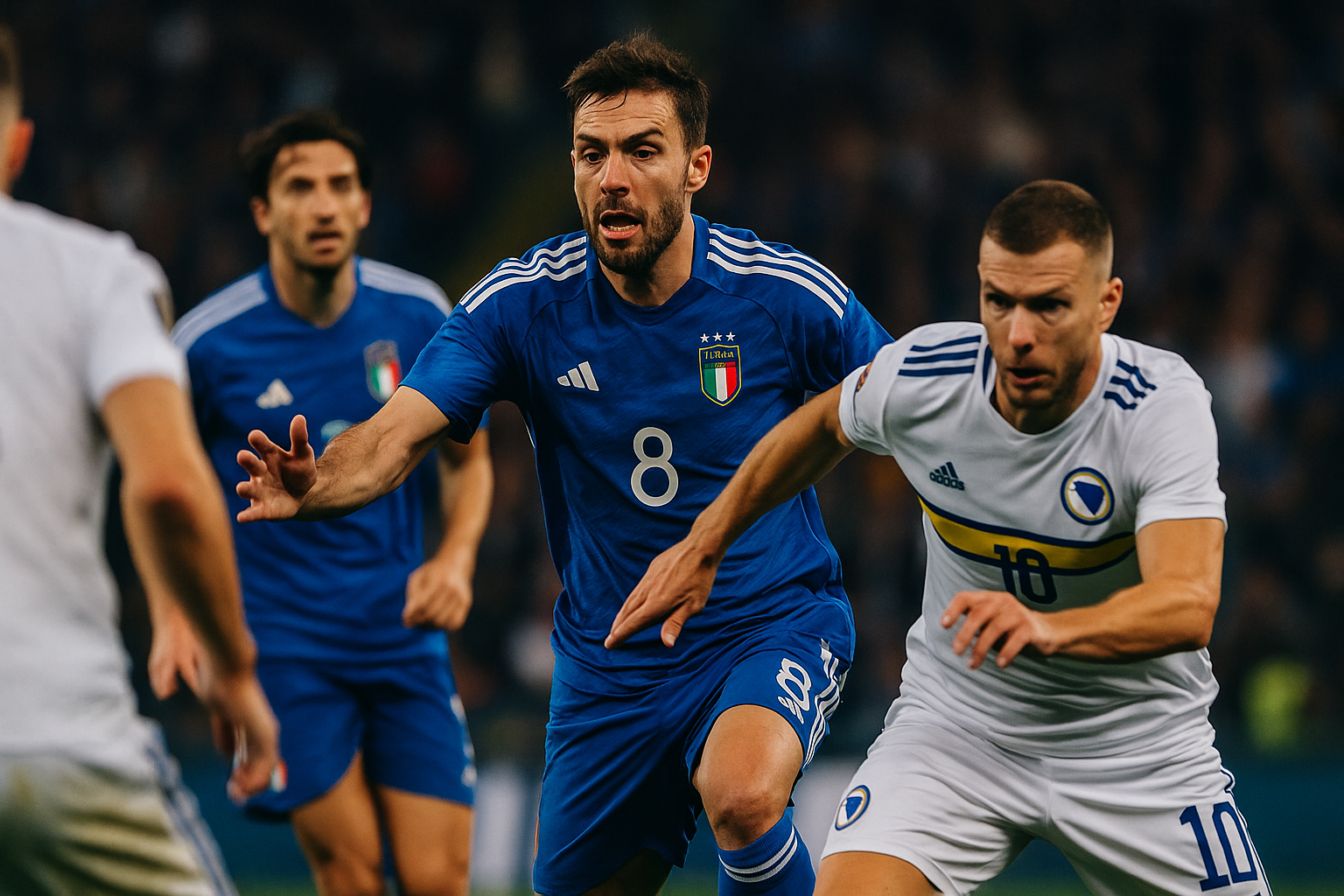 tifosi azzurri Bosnia — Delusione tifosi Italia in Bosnia: mancato confronto con i calciatori azzurri