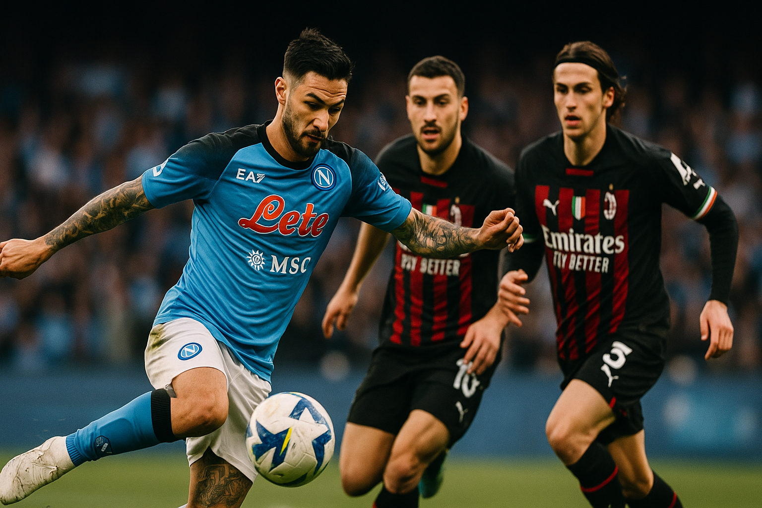 Napoli Milan: vittoria azzurra con gol di Politano al Maradona