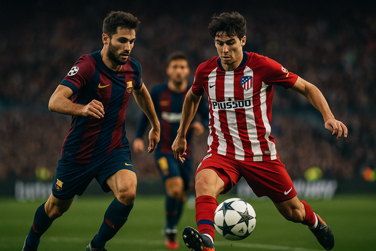 Champions League quarti — Champions League: Barcellona-Atletico Madrid nei quarti di finale