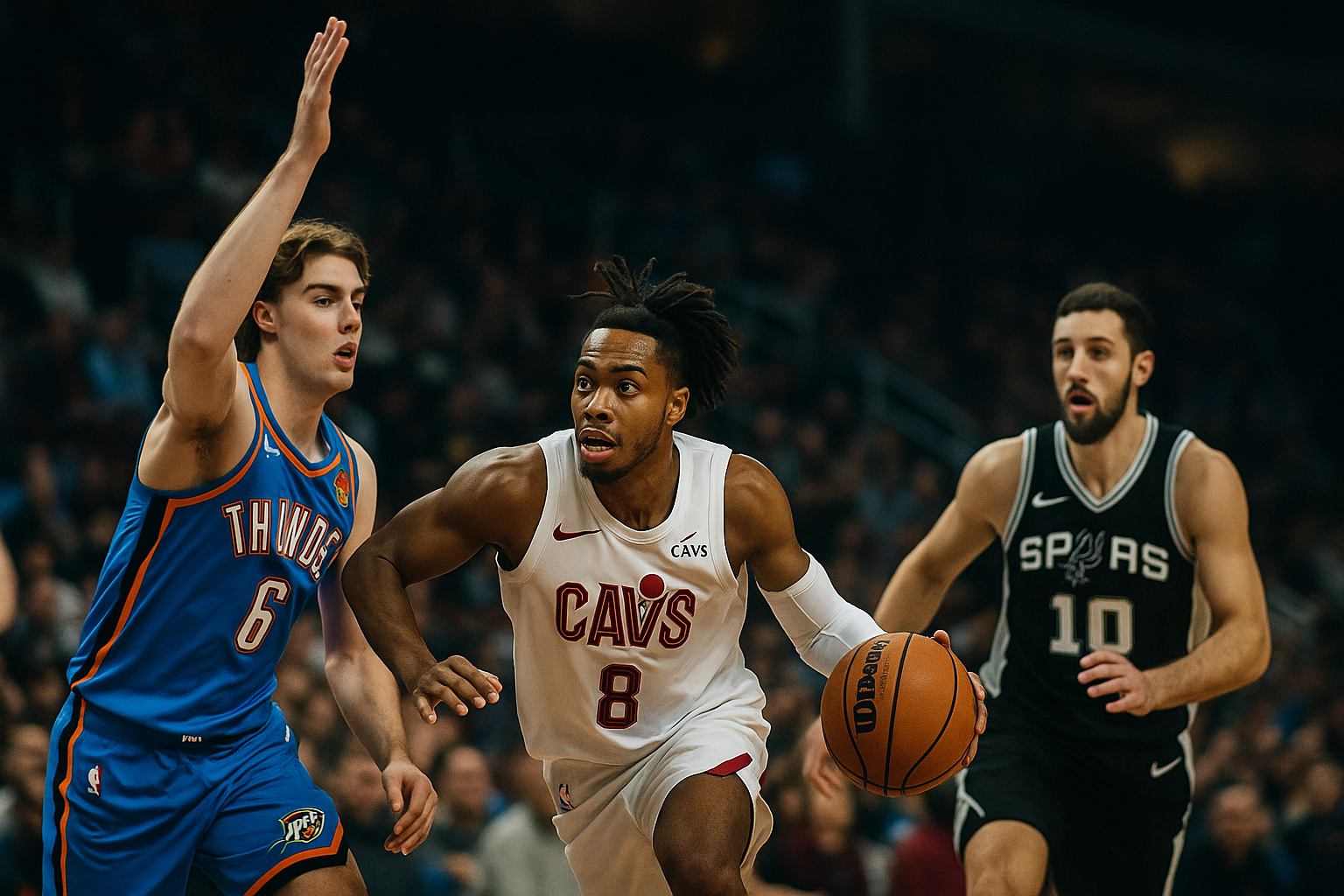 NBA regular season: Thunder e Spurs continuano la loro marcia, Cavaliers battono Hawks