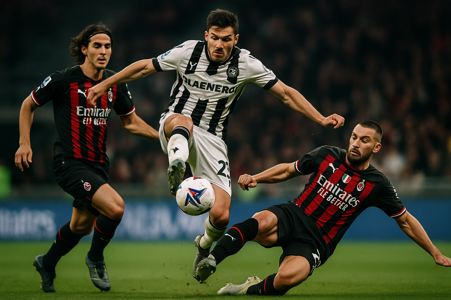 Milan Udinese 0-3: Disastro rossonero a San Siro, la Champions si complica