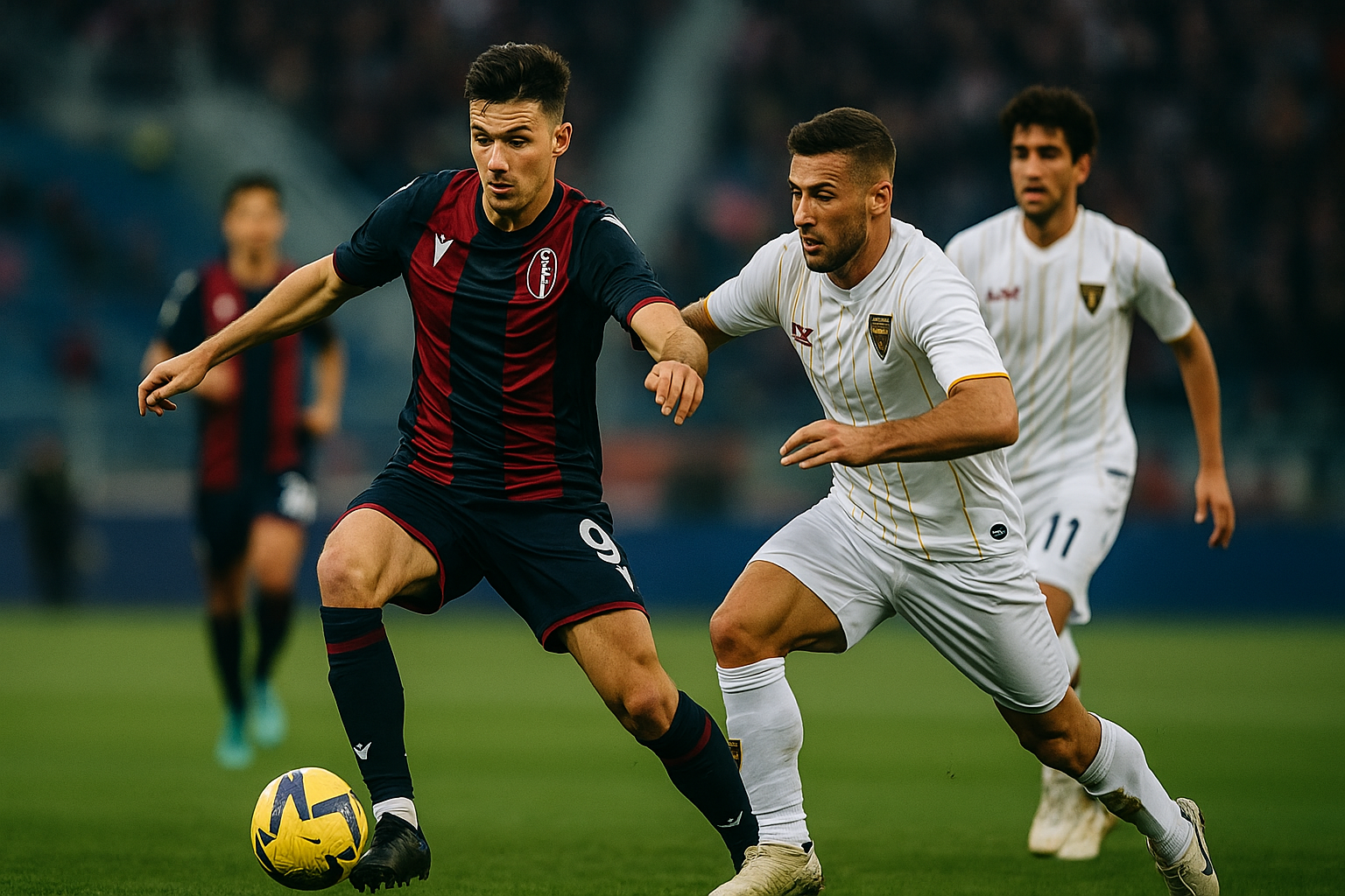Bologna Lecce 2-0: vittoria cruciale per i rossoblù al Dall'Ara