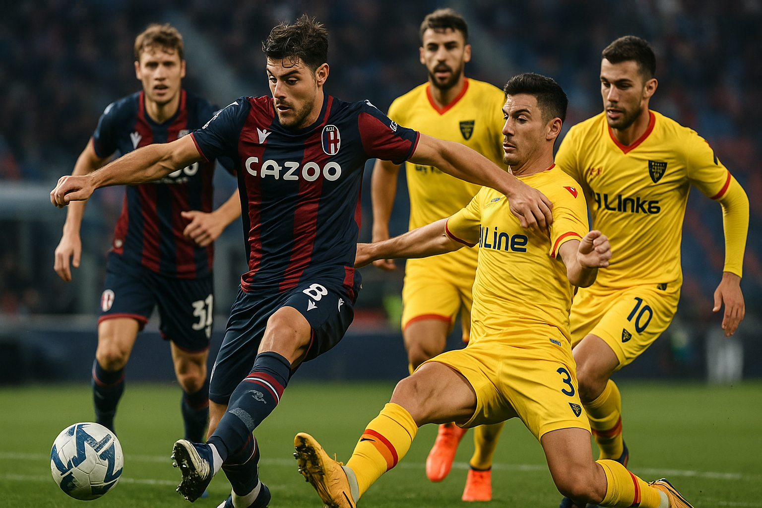 Bologna vittorioso al Dall'Ara: Freuler e Orsolini decidono il match contro il Lecce