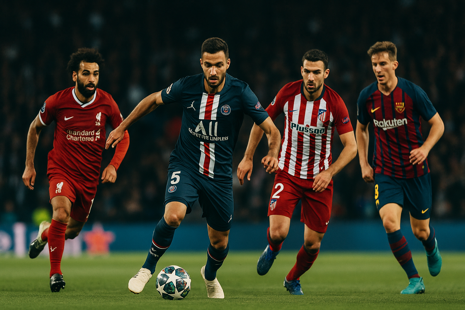 semifinali Champions League — Champions League semifinali decise: PSG e Atlético Madrid eliminano Liverpool e Barcellona