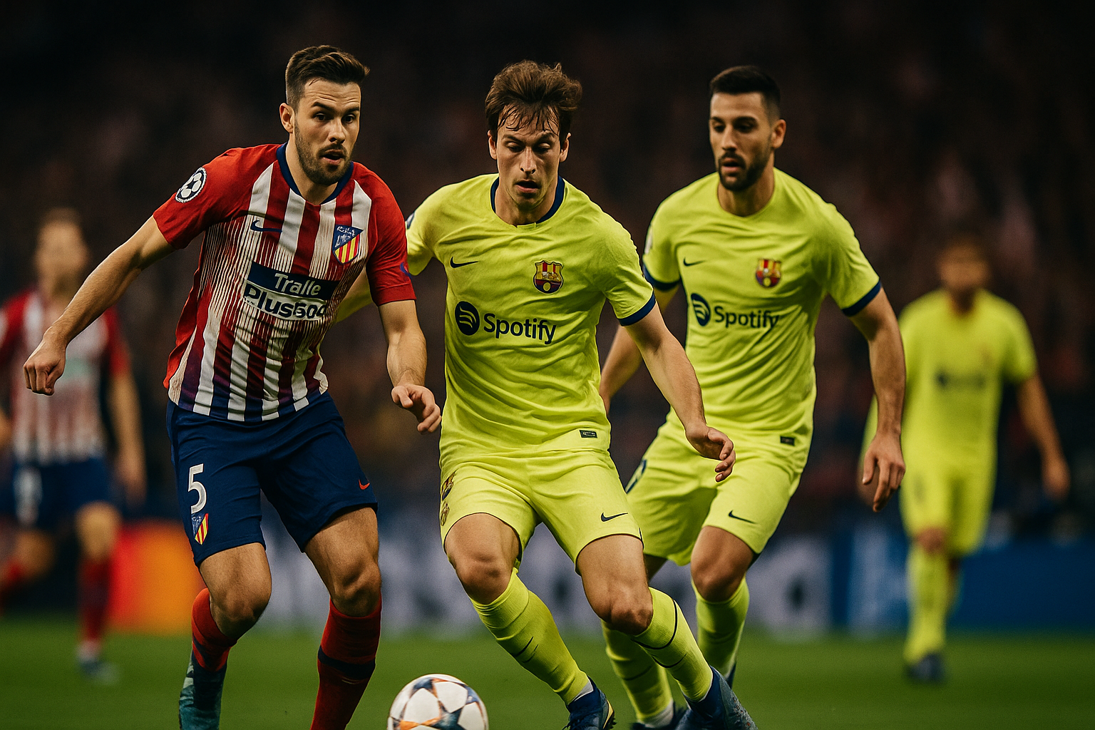 Atletico Madrid elimina Barcellona — Atletico Madrid elimina il Barcellona e vola in semifinale Champions