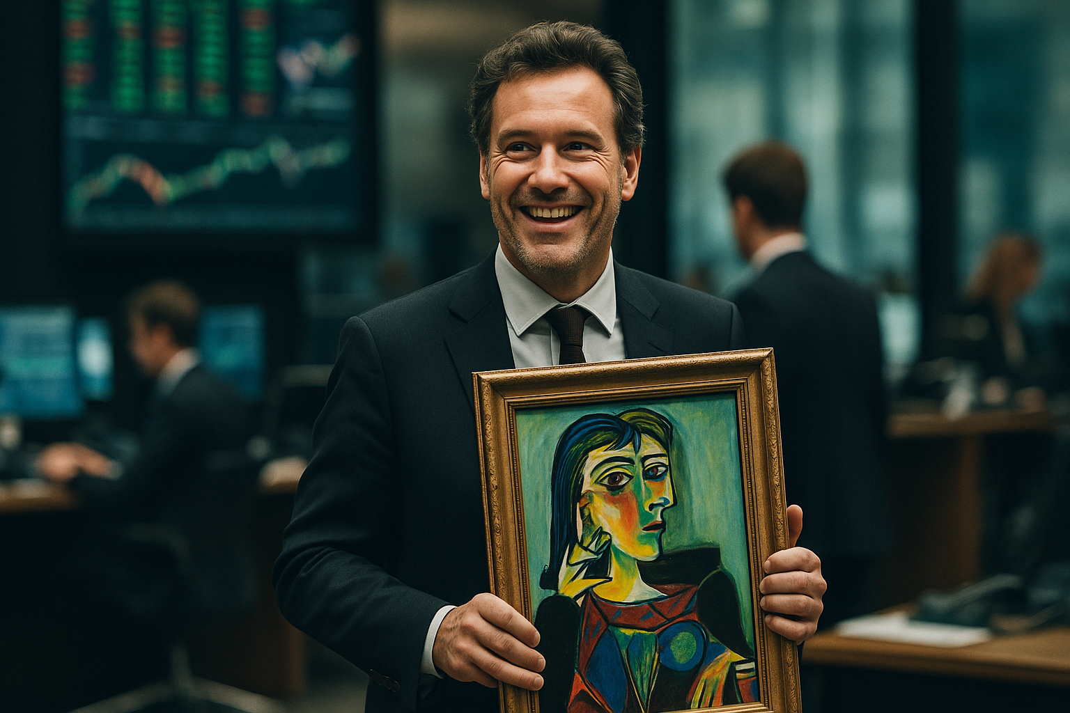 lotteria benefica Picasso — Fortuna incredibile: vince Picasso milionario con lotteria benefica da 100 euro