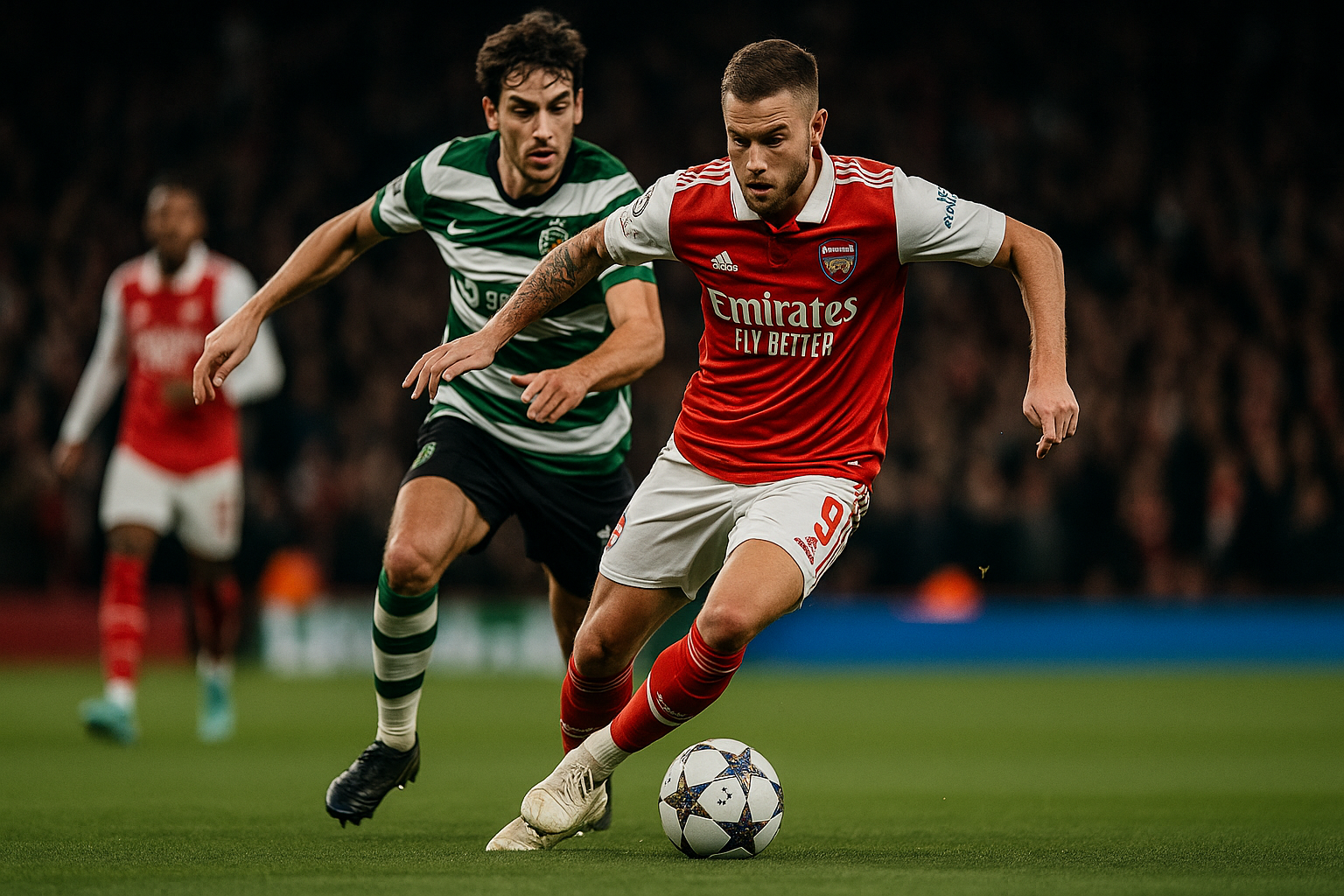 Arsenal semifinale Champions League — Arsenal qualificato alla semifinale Champions League dopo il pareggio con lo Sporting