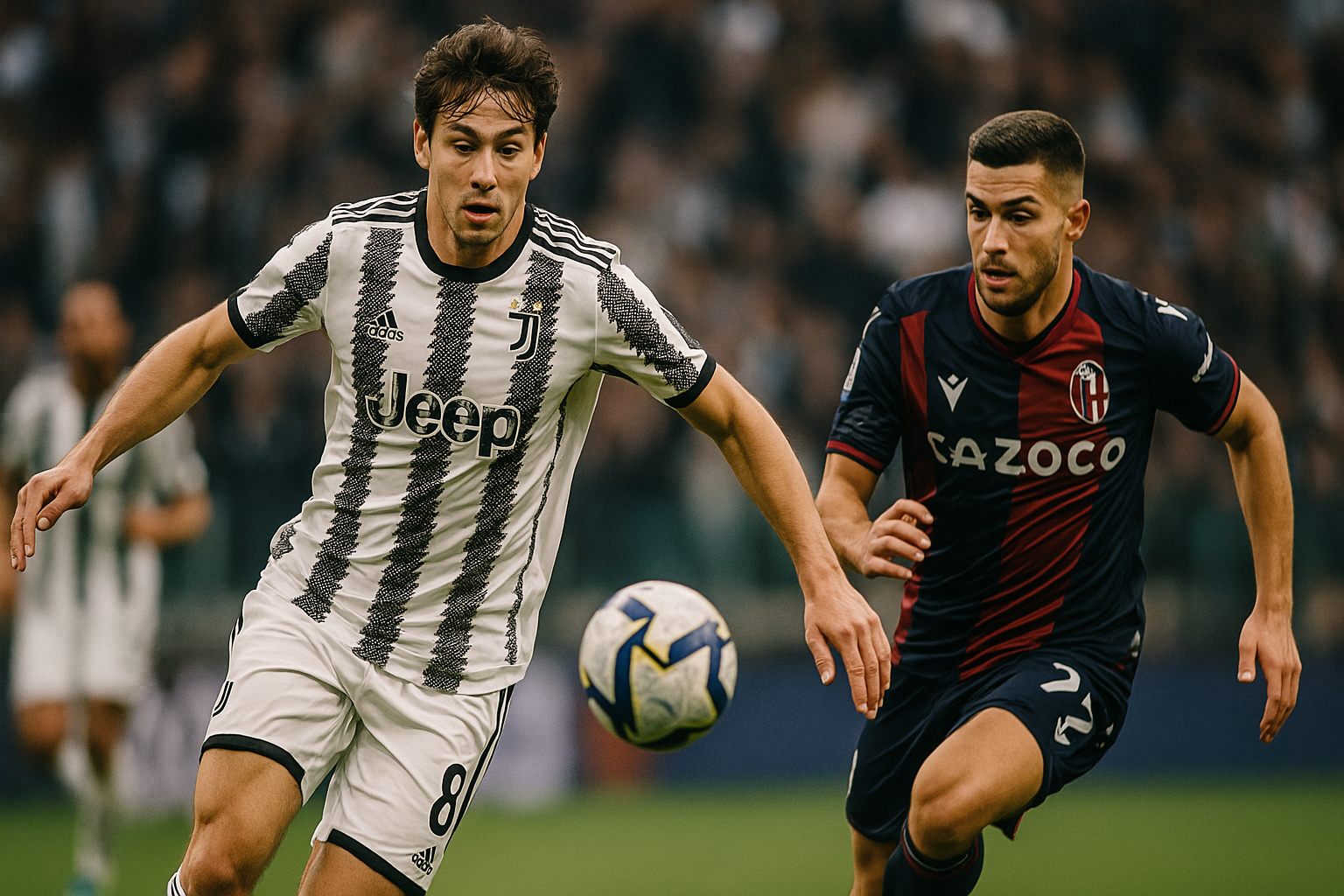 Juventus Bologna: i bianconeri volano a +5 sul Como con la vittoria per 2-0