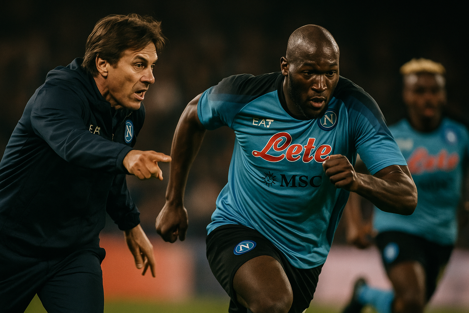 Conte Lukaku frattura: tensioni esplose nello spogliatoio del Napoli