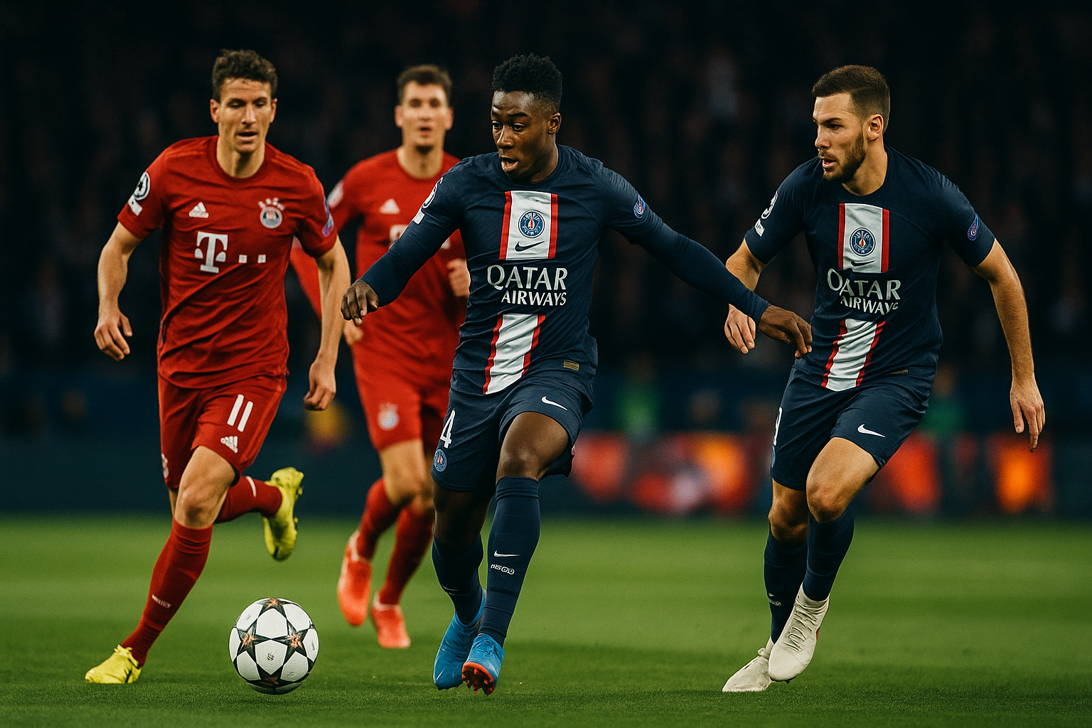PSG Bayern Monaco 5-4: spettacolo al Parco dei Principi nella semifinale Champions