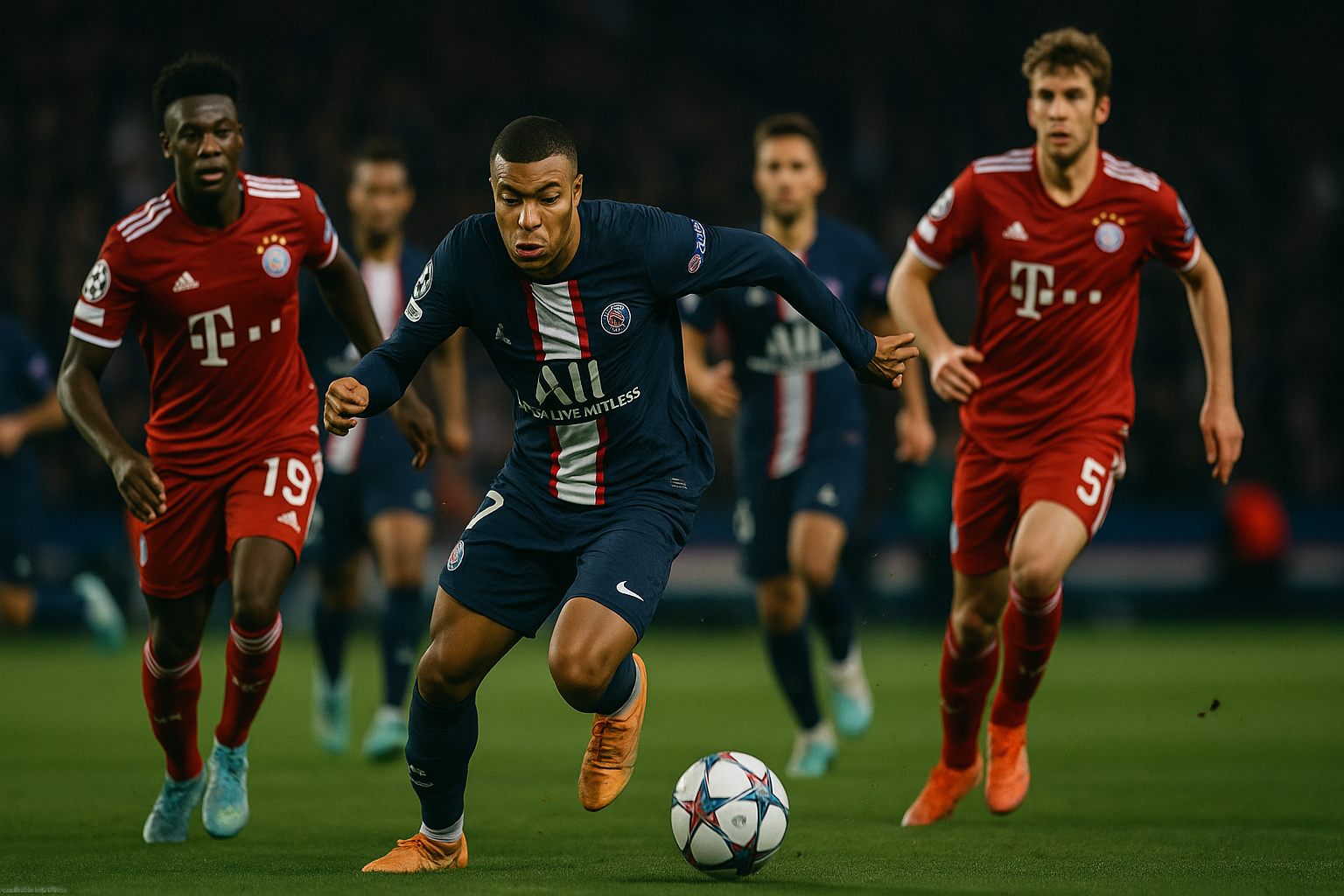 semifinale Champions PSG Bayern — Spettacolo al Parco dei Principi: il PSG si impone 5-4 sul Bayern nella semifinale d'andata