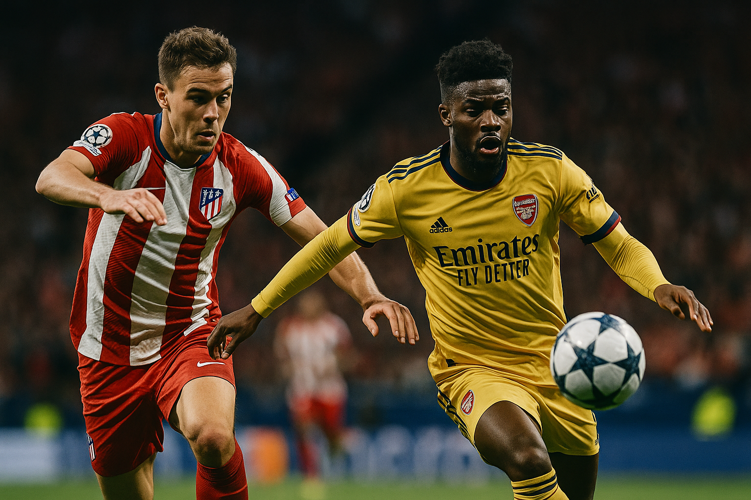 pareggio Champions semifinale — Semifinale Champions Madrid: pari tra Colchoneros e Gunners