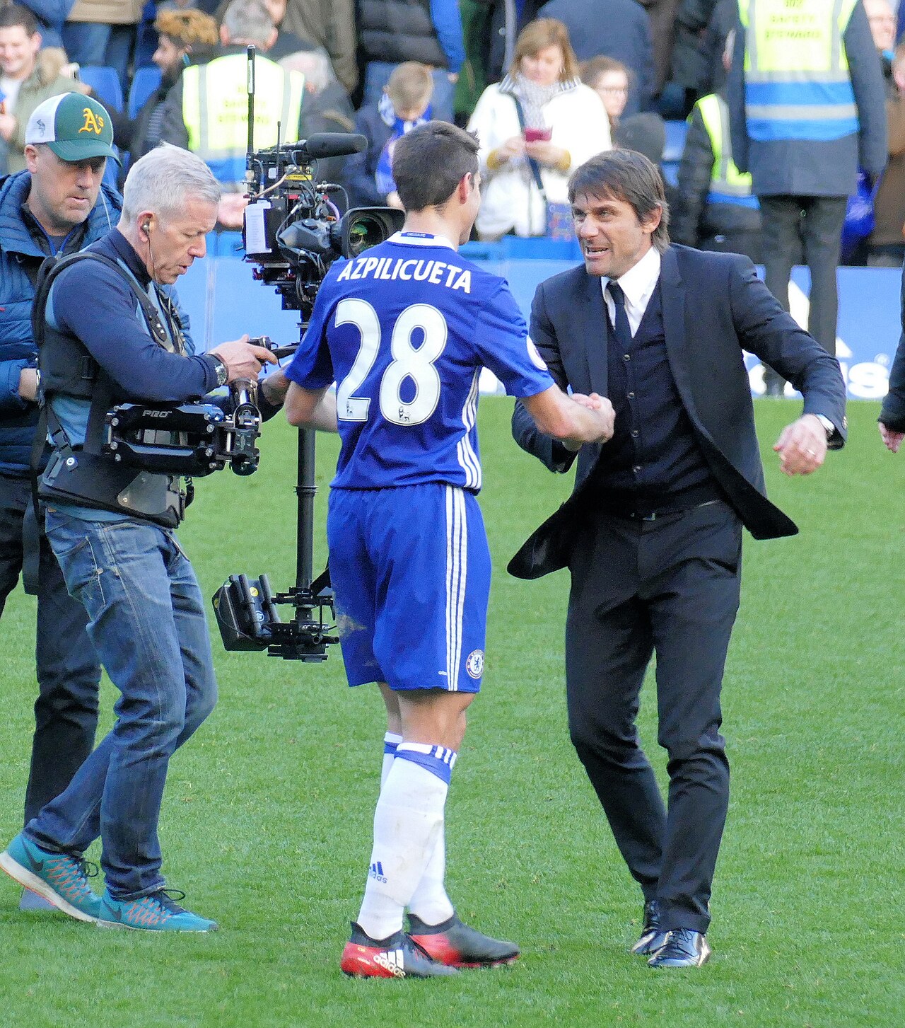 Antonio Conte soddisfatto per la vittoria: 'Ora attendiamo il verdetto degli altri match'