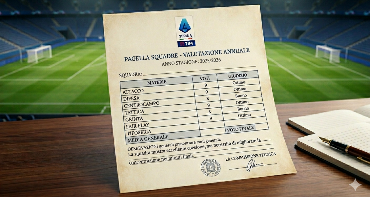 Pagelle Serie A : voto e giudizio di Dia Journal