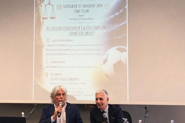Ivan Zazzaroni ad UniSa: “Riforme e manager per uscire dalla crisi”