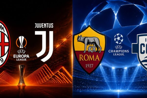 Serie A: Roma e Como in Champions, fuori Milan e Juve