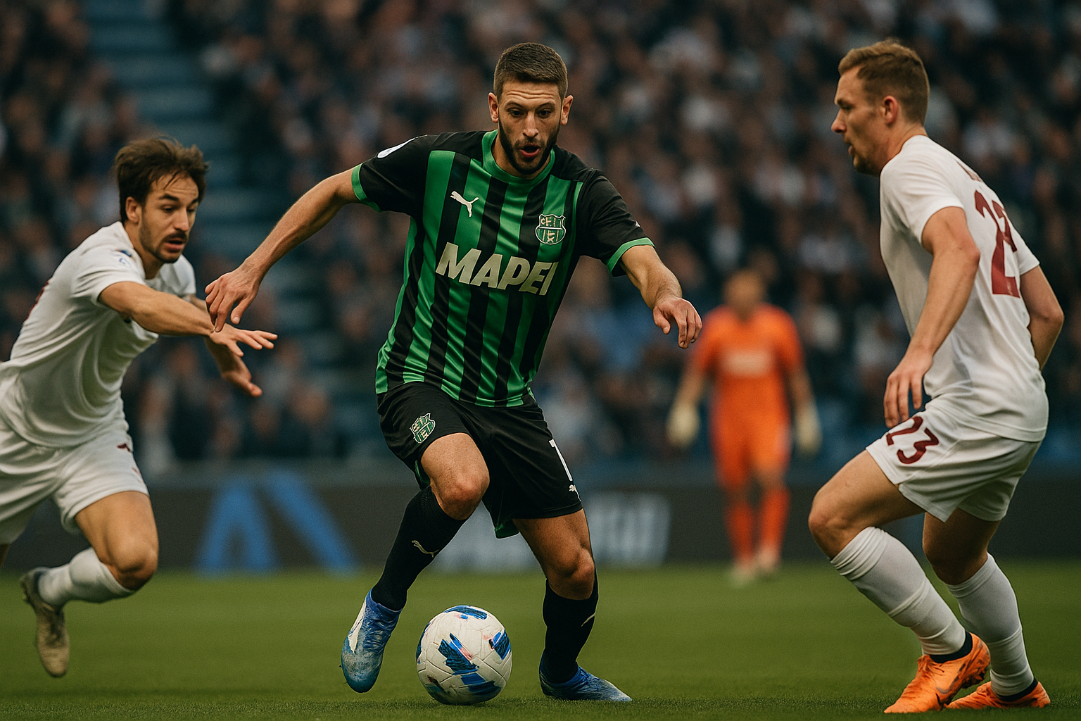 Sassuolo Berardi — Sassuolo: Berardi torna titolare, dubbi tra i pali e in difesa