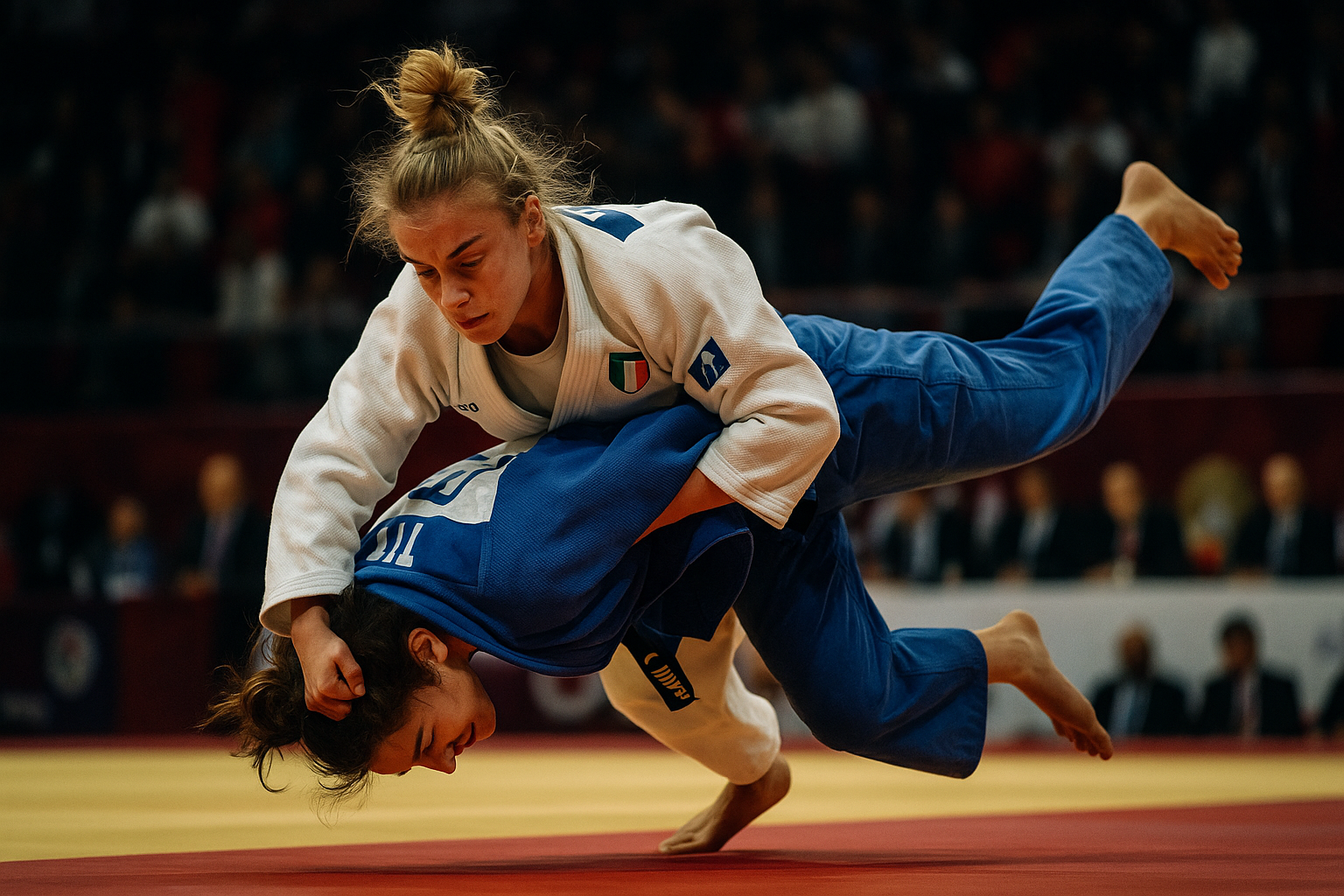 Giuffrida Grand Slam Tagikistan — Giuffrida trionfa a Dushanbe: oro nel Grand Slam Tagikistan nei -52 kg