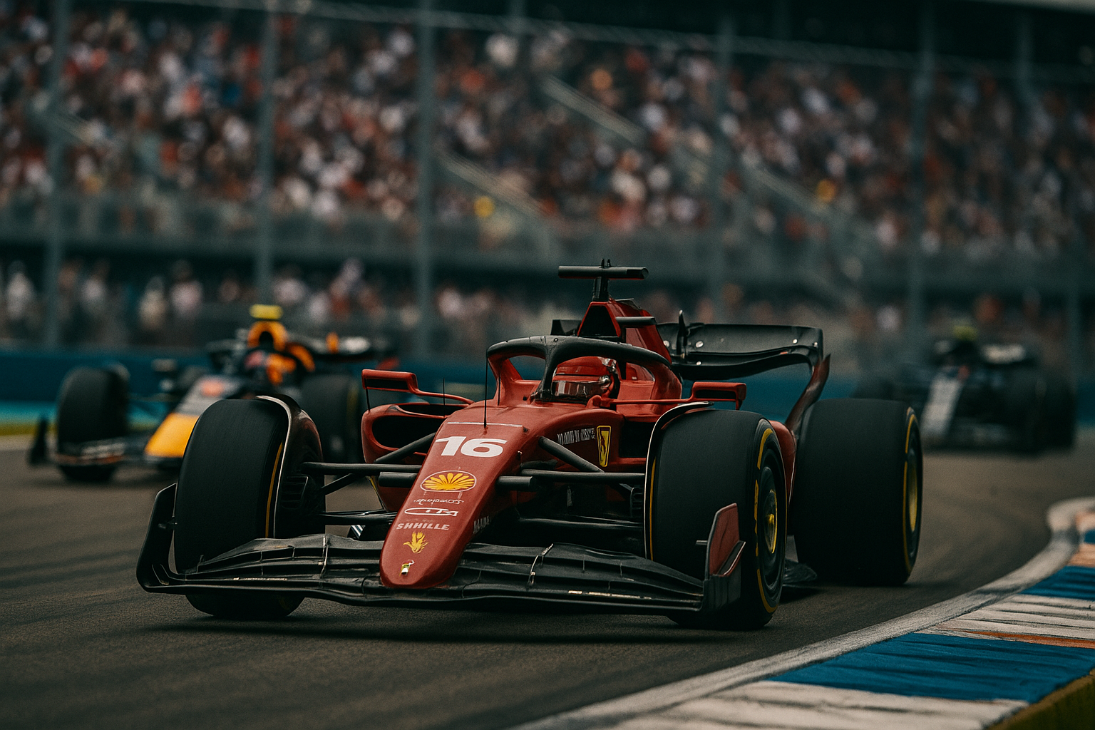 Charles Leclerc Ferrari Miami — Formula 1 Miami: Leclerc conquista il podio ma ammette i limiti della Ferrari