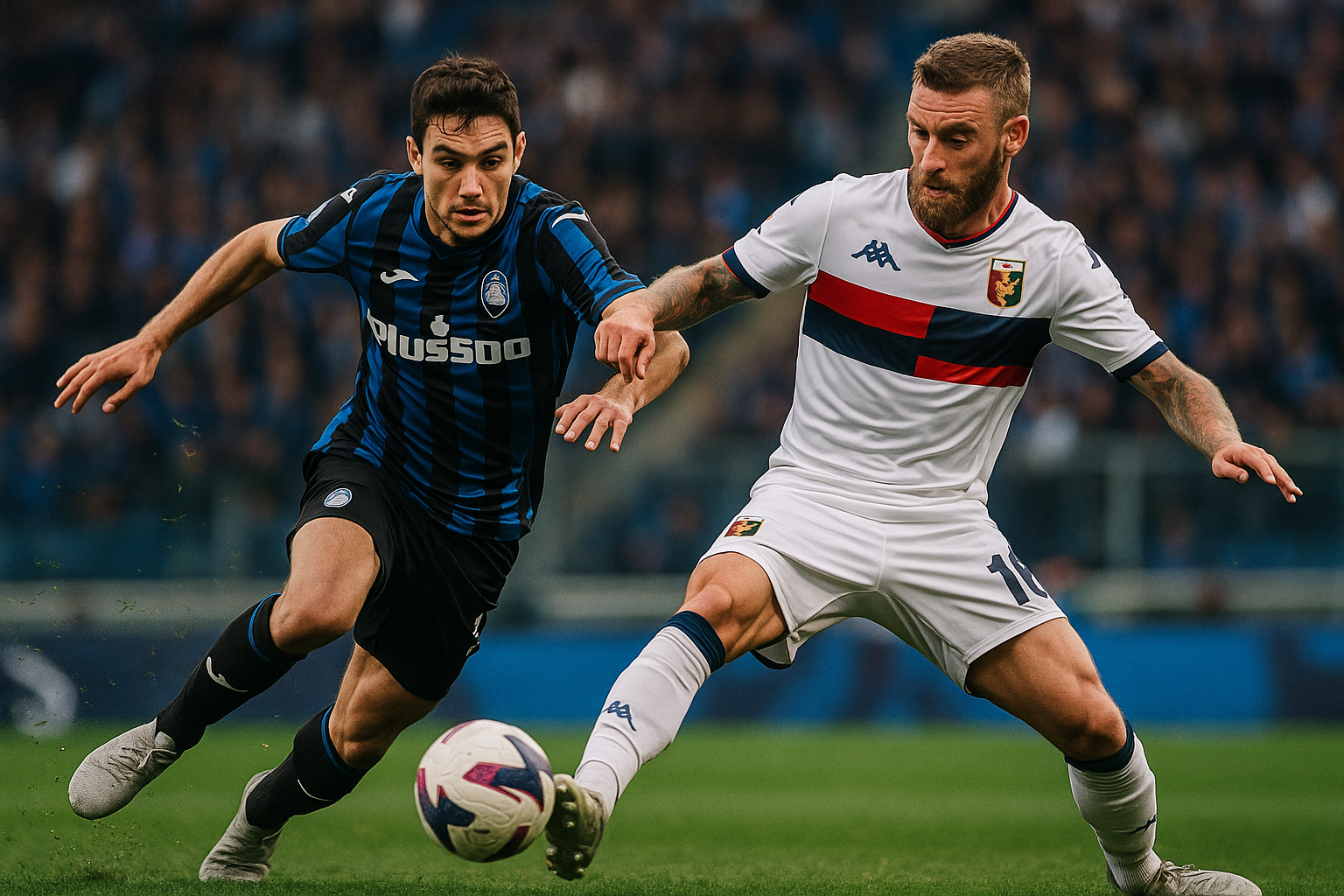 Genoa De Rossi — Pareggio senza reti tra Atalanta e Genoa, De Rossi più vicino alla permanenza
