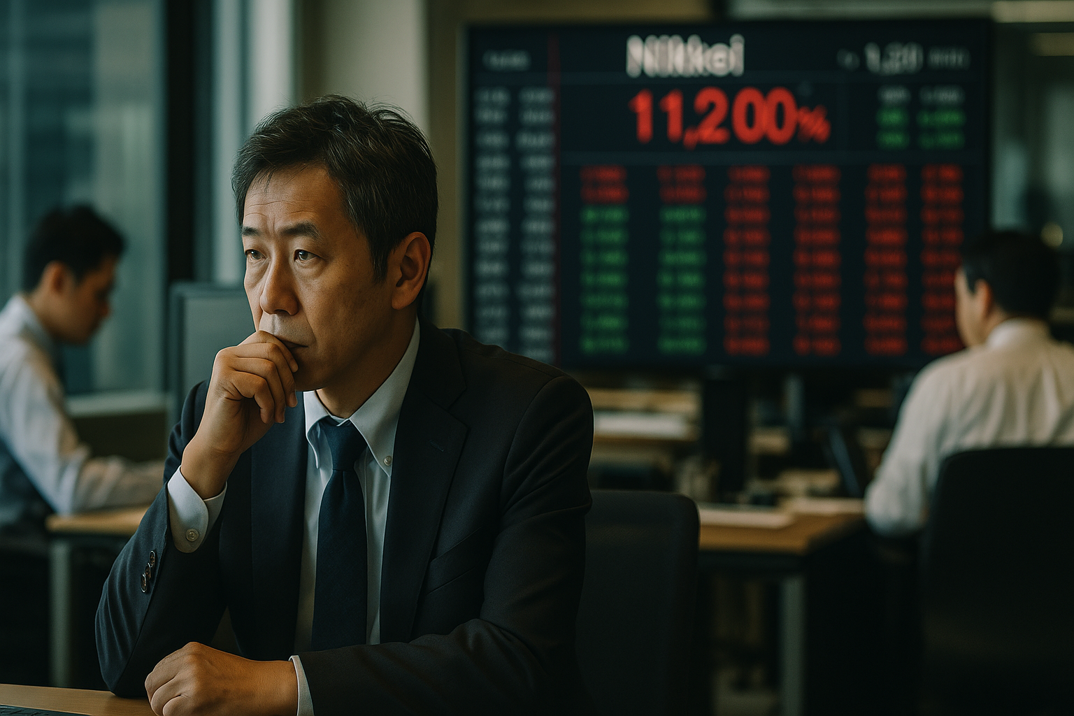 rialzo Tokyo — La piazza finanziaria giapponese registra un forte recupero con il Nikkei che guadagna l'1,20%