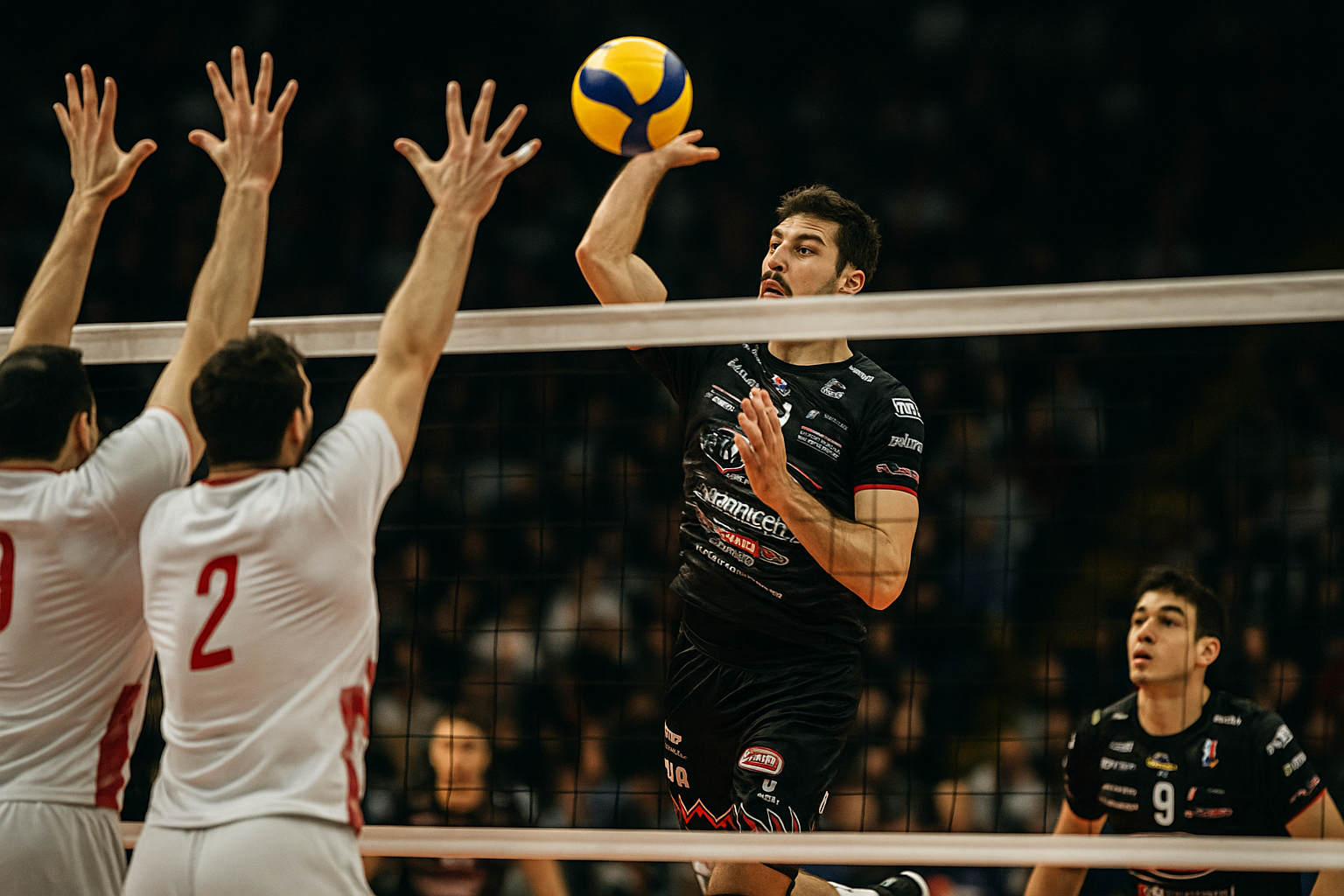 volley tricolore Perugia — Sir Susa Scai Perugia: terzo scudetto consecutivo battendo Civitanova 3-0