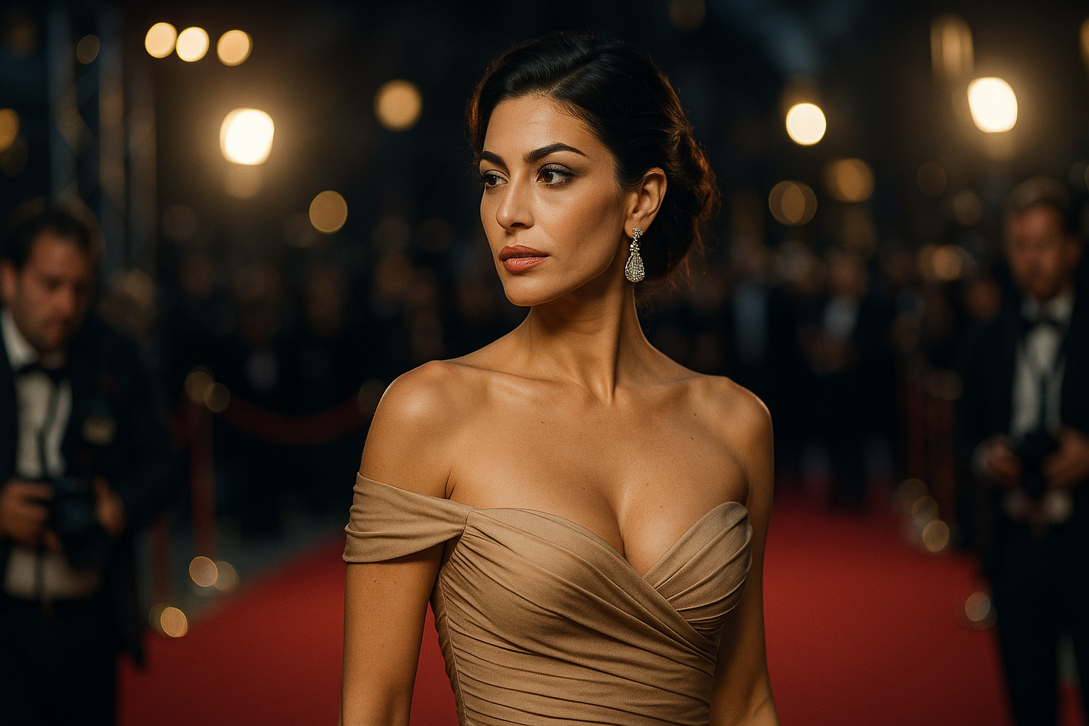 Maria Grazia Cucinotta Riviera Festival — La diva siciliana incanta la Costa Azzurra con eleganza e carisma
