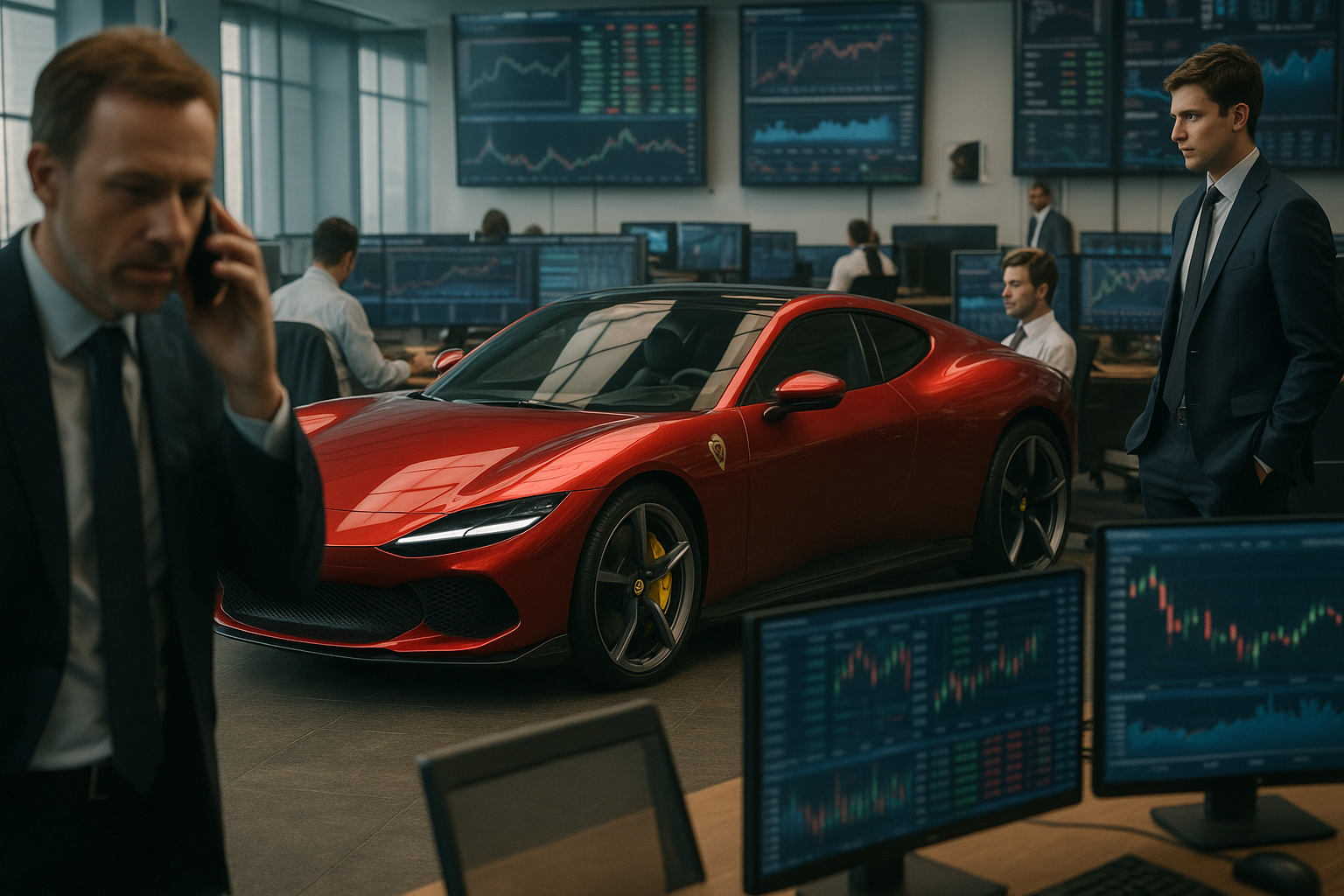 Ferrari elettrica Luce — Ferrari presenta Luce: supercar elettrica da 1.050 CV debutta nella Capitale