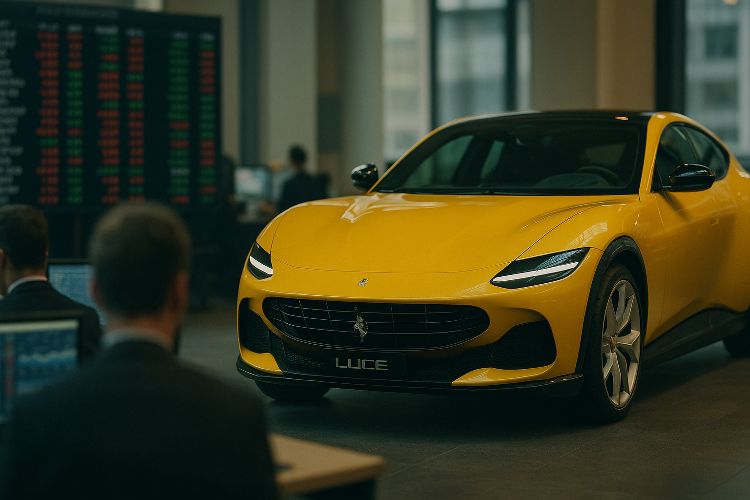 Ferrari Luce debutta come prima auto elettrica del Cavallino Rampante