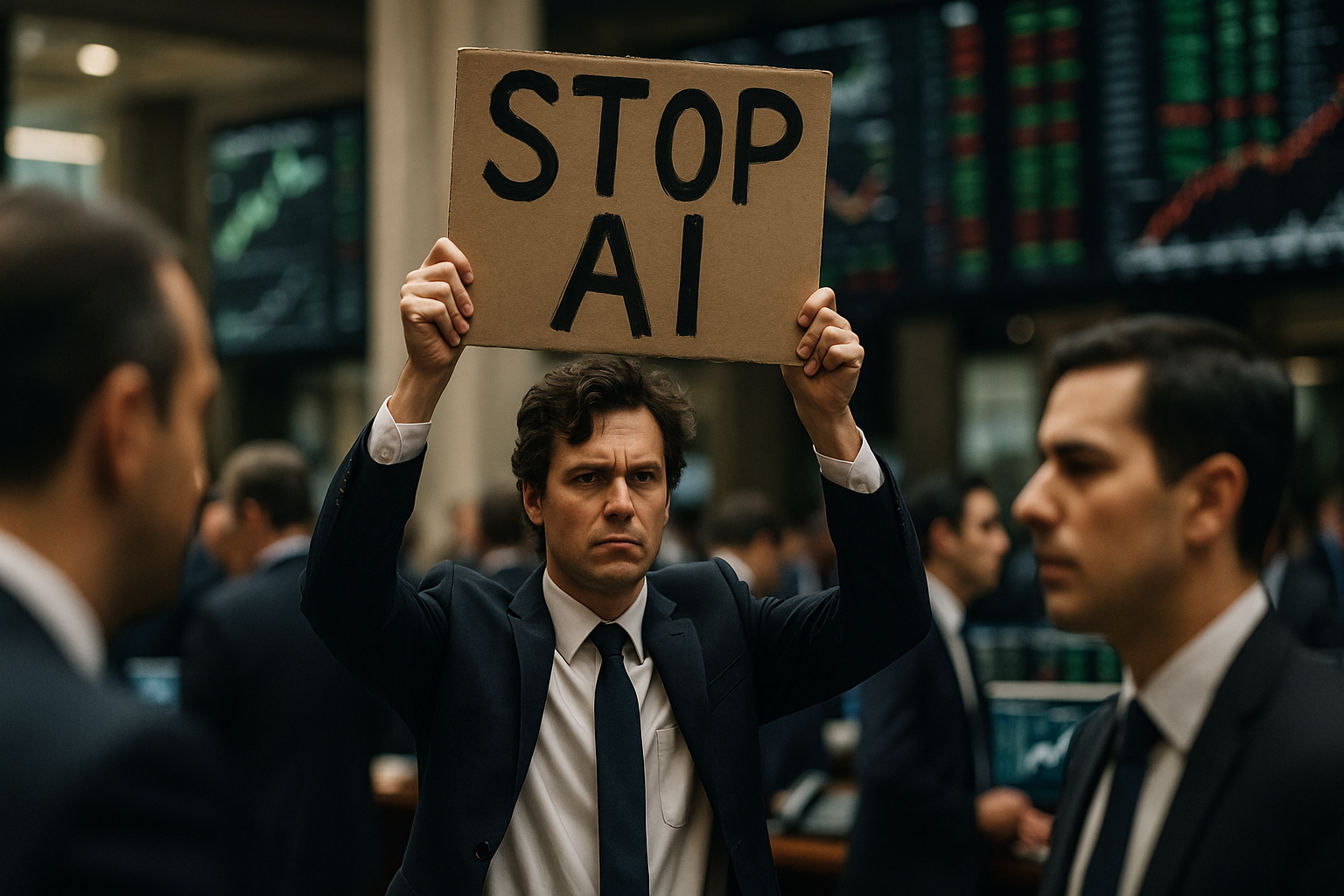 Movimenti anti-AI in crescita: dalle lobby alle proteste di strada