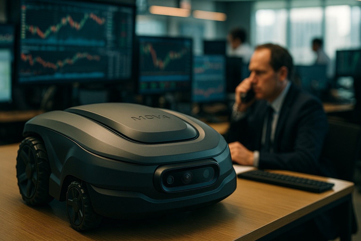 Robot tagliaerba autonomo: Mova lancia il rivoluzionario modello con mappatura 3D