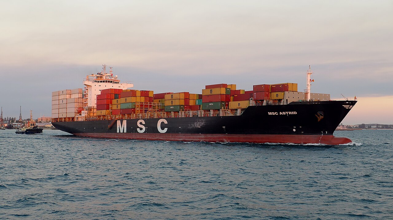 rotta alternativa MSC — MSC lancia nuovo corridoio marittimo per aggirare le tensioni nel Golfo Persico