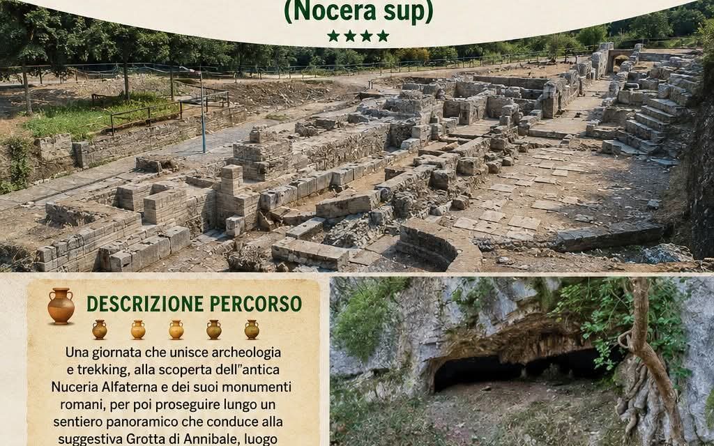 ArcheoTrek a Nocera Superiore: alla scoperta dell’antica Nuceria e della Grotta di Annibale