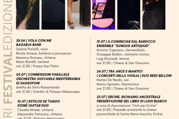 Maiori Festival 2026: dieci anni di musica sul mare