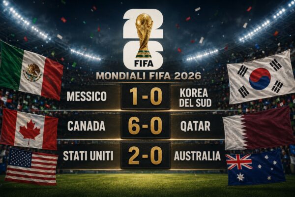 Mondiali 2026: le partite di venerdì 19 giugno