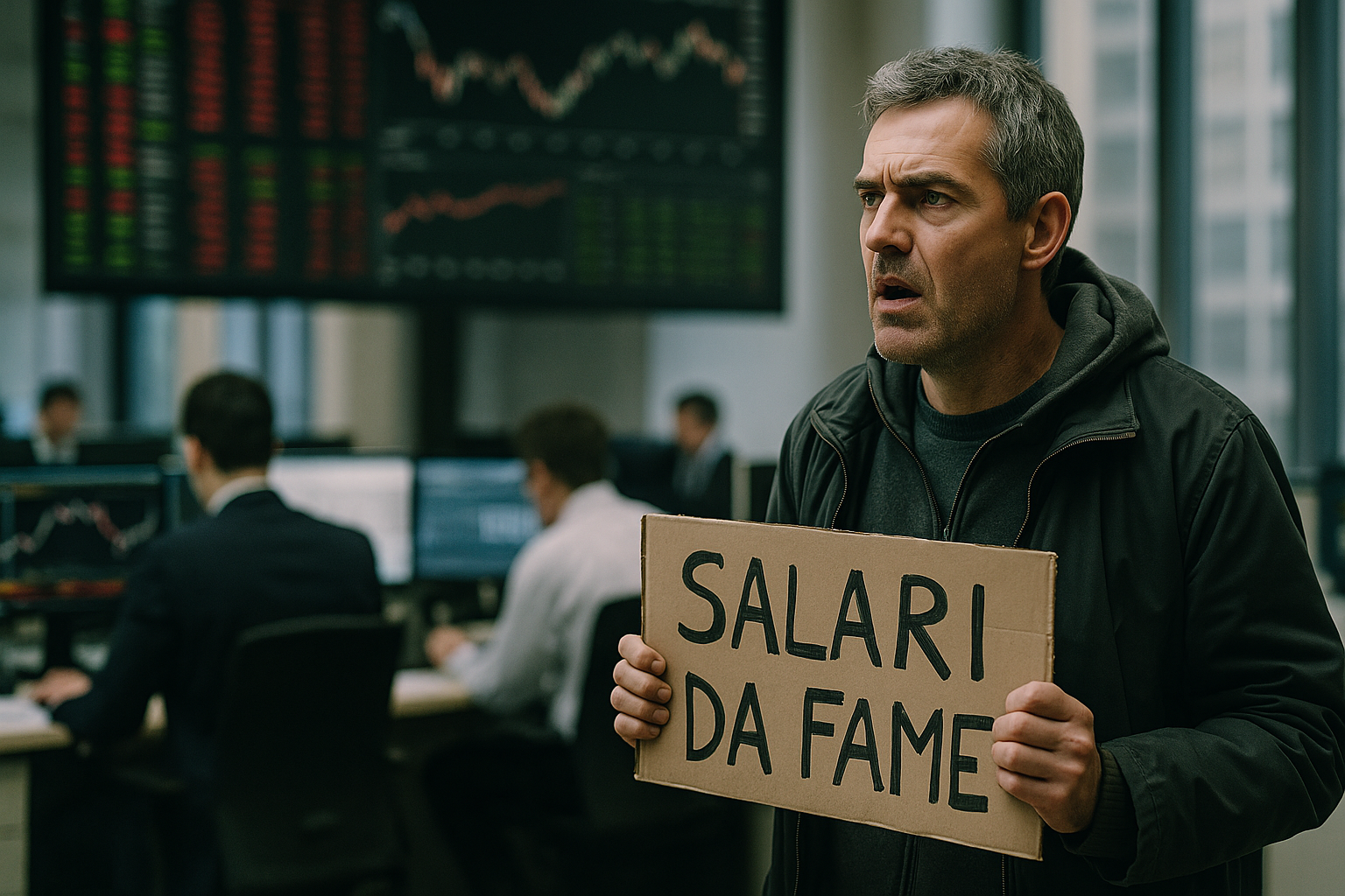 Sfruttamento lavoratori: proteste a Milano per salari da fame nel cantiere diplomatico