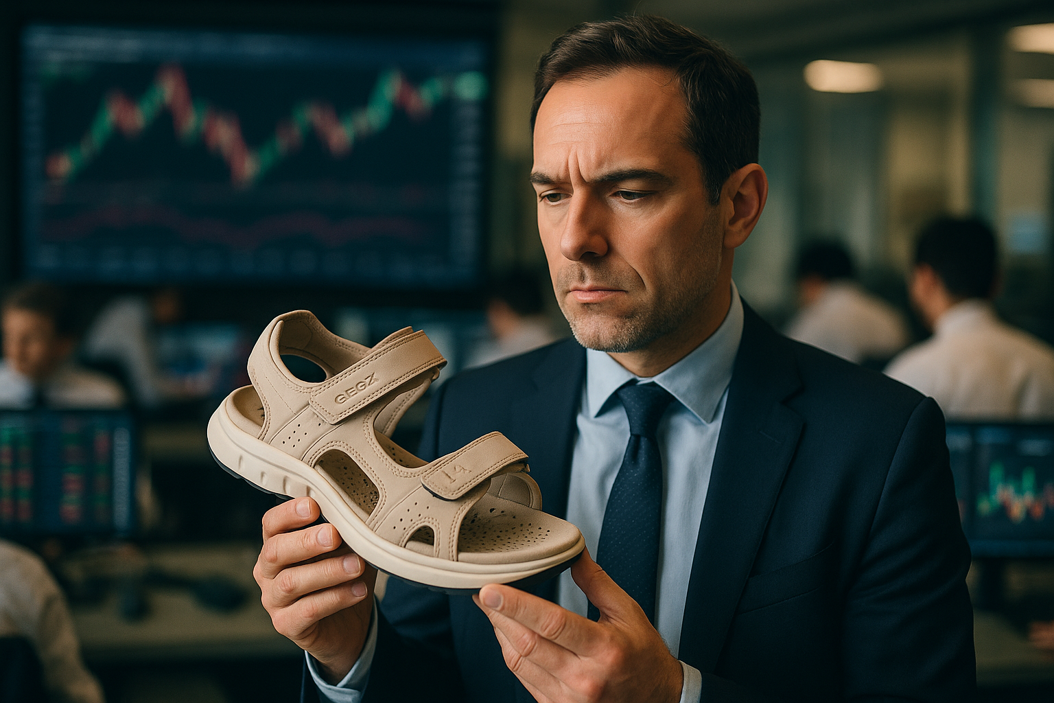 sandalo anti caldo — Geox presenta il rivoluzionario sandalo brevettato contro il calore estivo